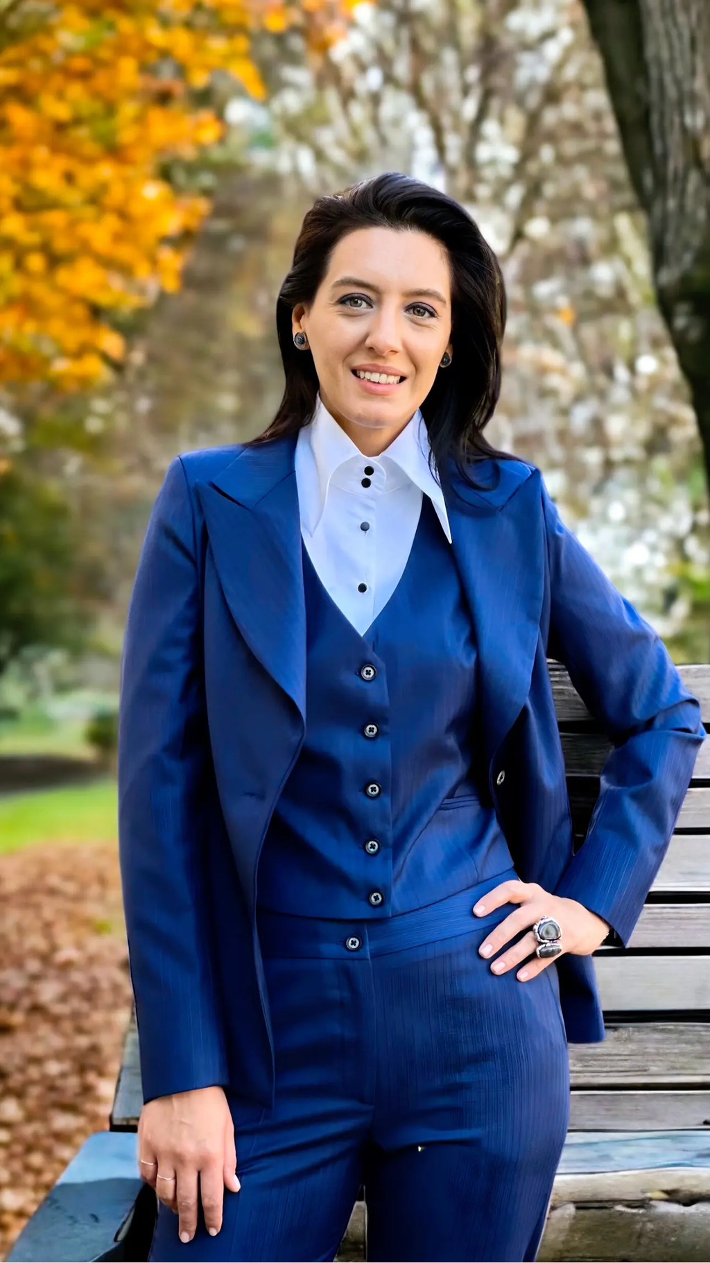 COSTUM DIN STOFĂ SCABAL BLEUMARIN 