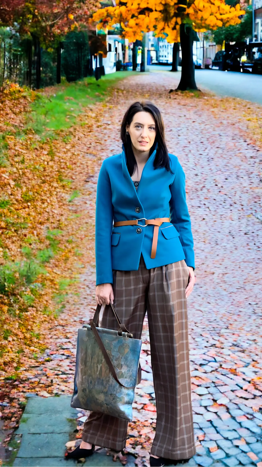 JACHETĂ DIN STOFĂ TURCOAZ 