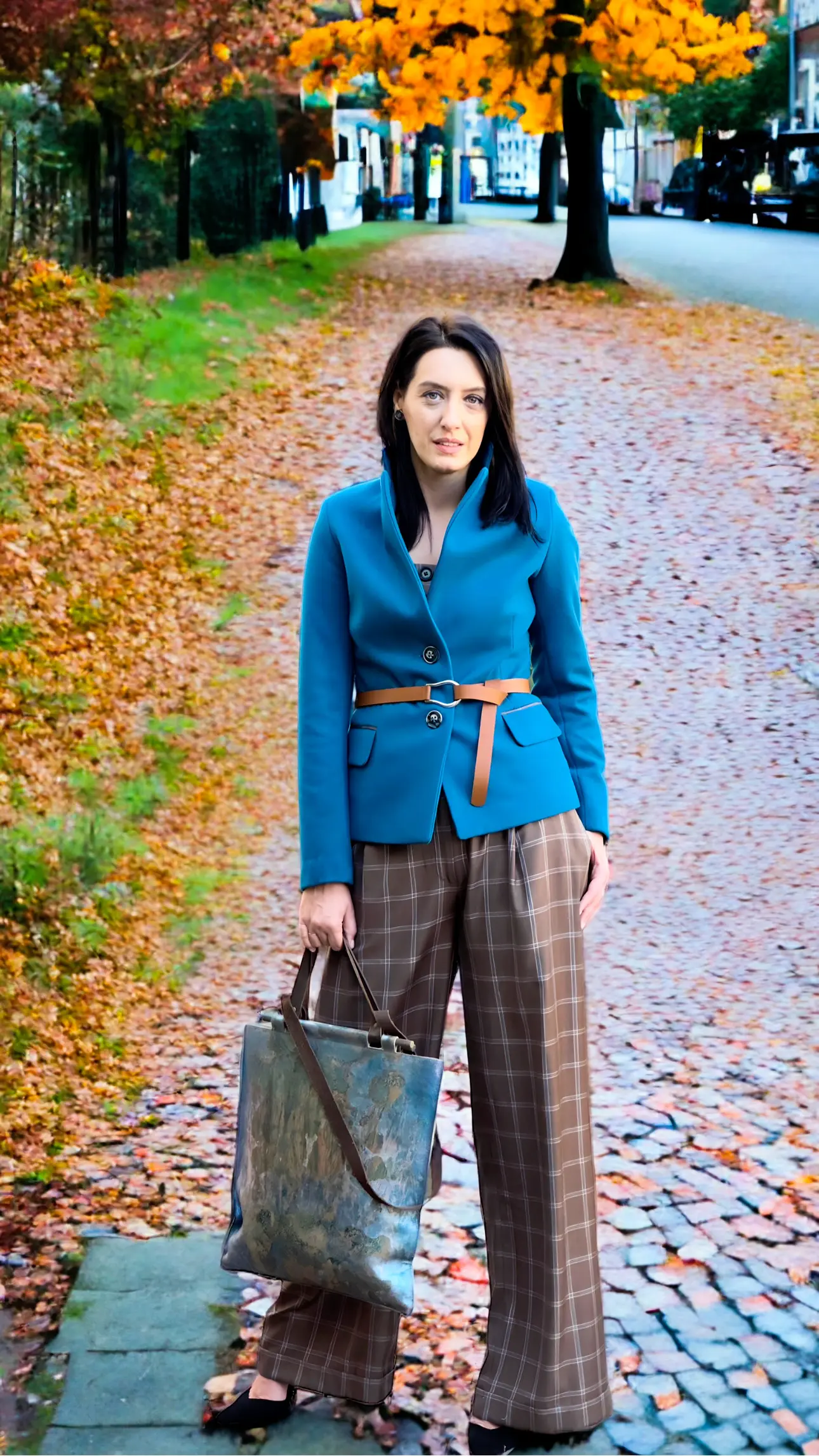 JACHETĂ DIN STOFĂ TURCOAZ 