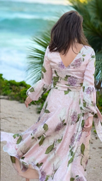 ROCHIE DIN VOAL DE MĂTASE NATURALĂ DEVORE 