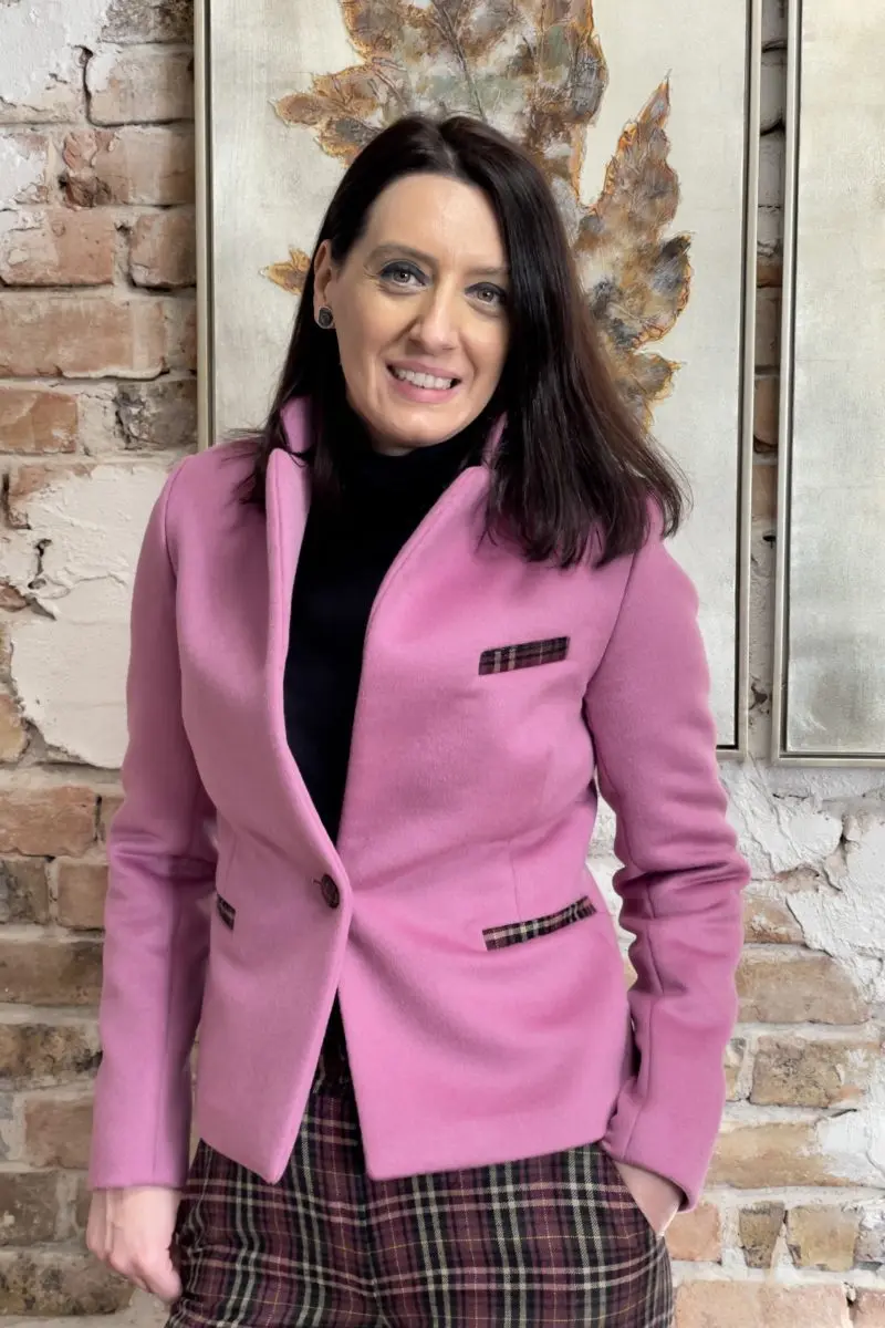 JACHETĂ DIN CAȘMIR PUR DUBLU 