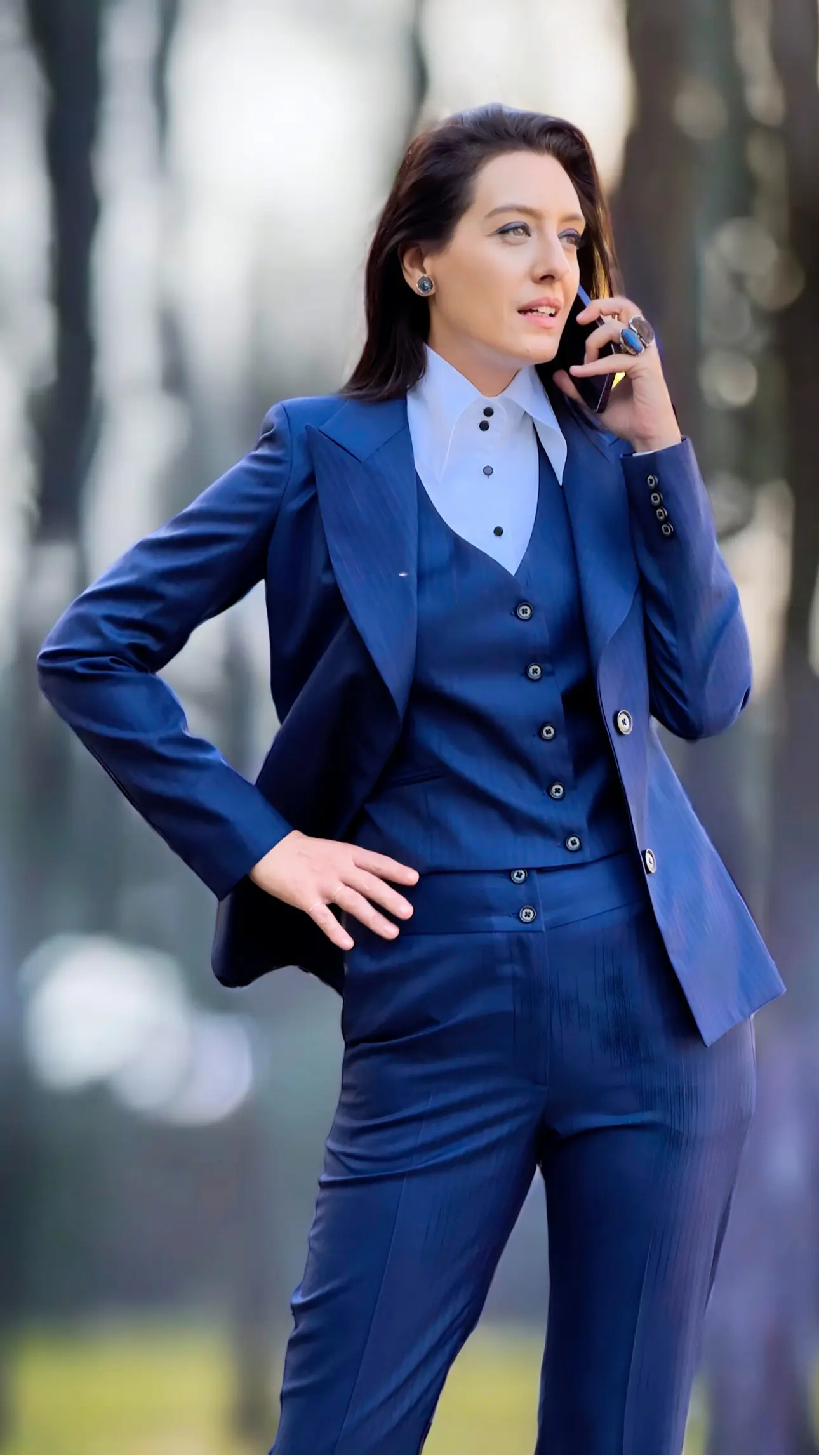 COSTUM DIN STOFĂ SCABAL BLEUMARIN 