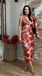 COSTUM DIN BROCART DE MĂTASE NATURALĂ 