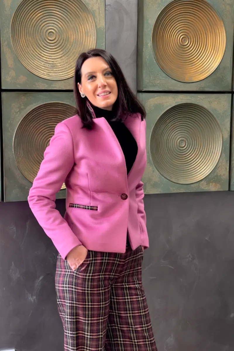 JACHETĂ DIN CAȘMIR PUR DUBLU 